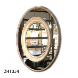 espejo doble marco circular