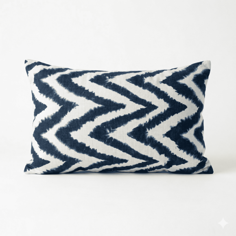 Almohadon Canvas Zigzag Az