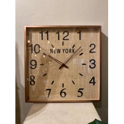 reloj copper rectangular