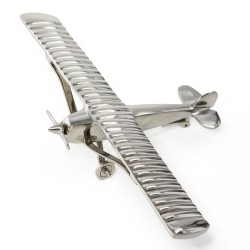 avioneta de aluminio nickel