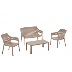 set exterior lotus beige