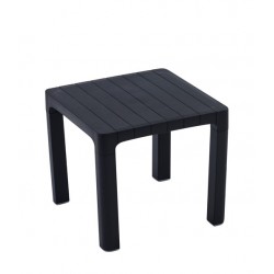 mesa auxiliar lotus negra