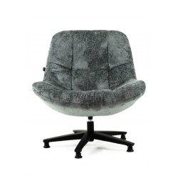 sillon giratorio roma gris