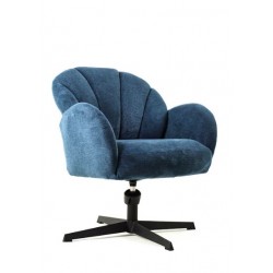 sillon giratorio toscana azul