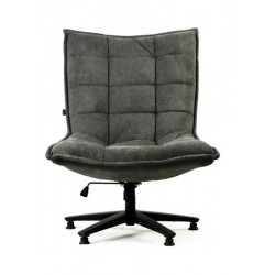 sillon giratorio milan gris