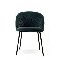 silla velvet lucca gris...