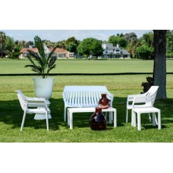 set exterior lotus blanco