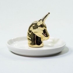 plato decorativo unicornio...