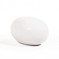 adorno de ceramica blanco