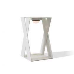 lampara solar blanca s