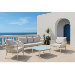 set de exterior 4 piezas kaia