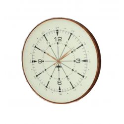 reloj de pared aviador