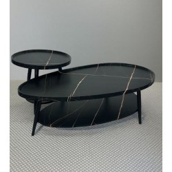 mesa de noche marle black