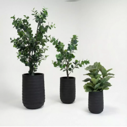 maceta wave negra setx3